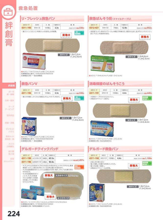 日陶科学 保健カタログ 2024・339号