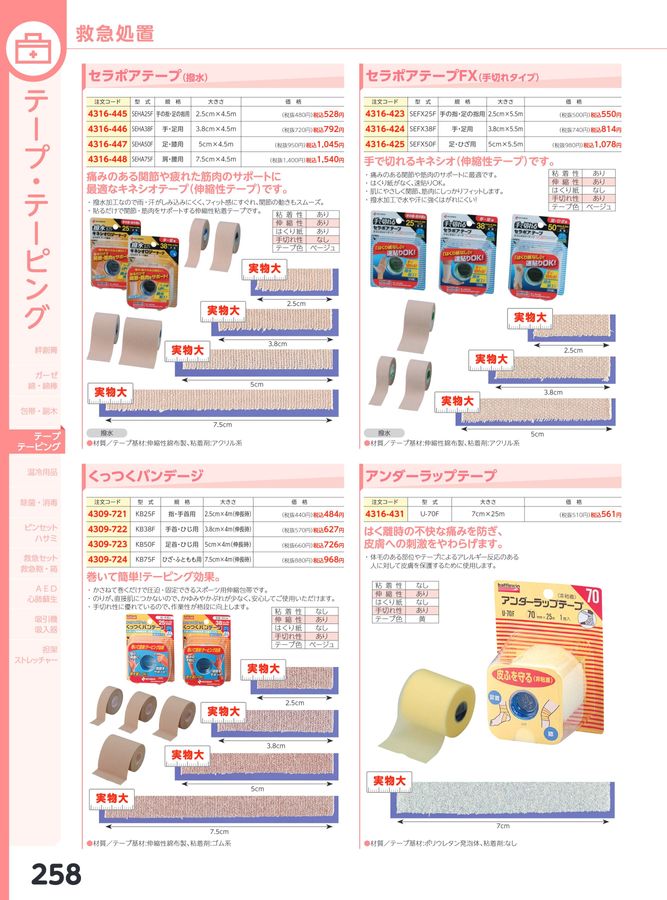 テーピングセット ピップ プロ・フィッツ キネシオロジーテープ しっかり粘着 肩