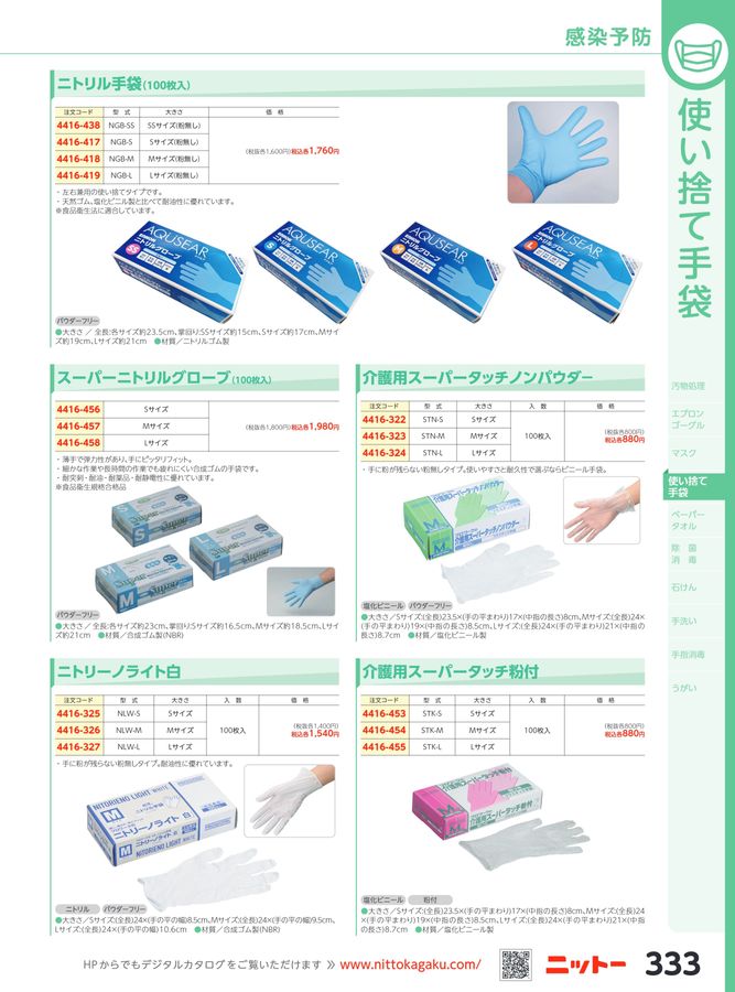 日陶科学 保健カタログ 2024・339号